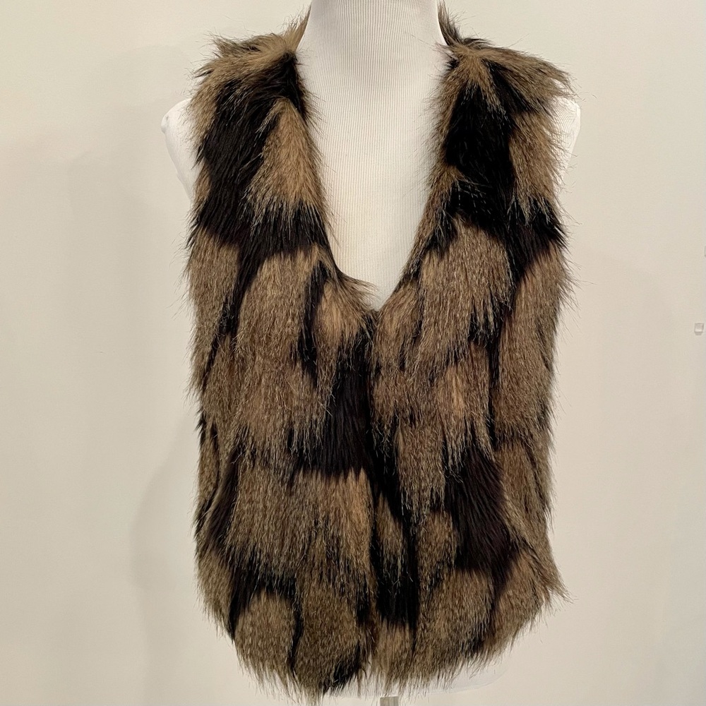 Fur Vest - Size S